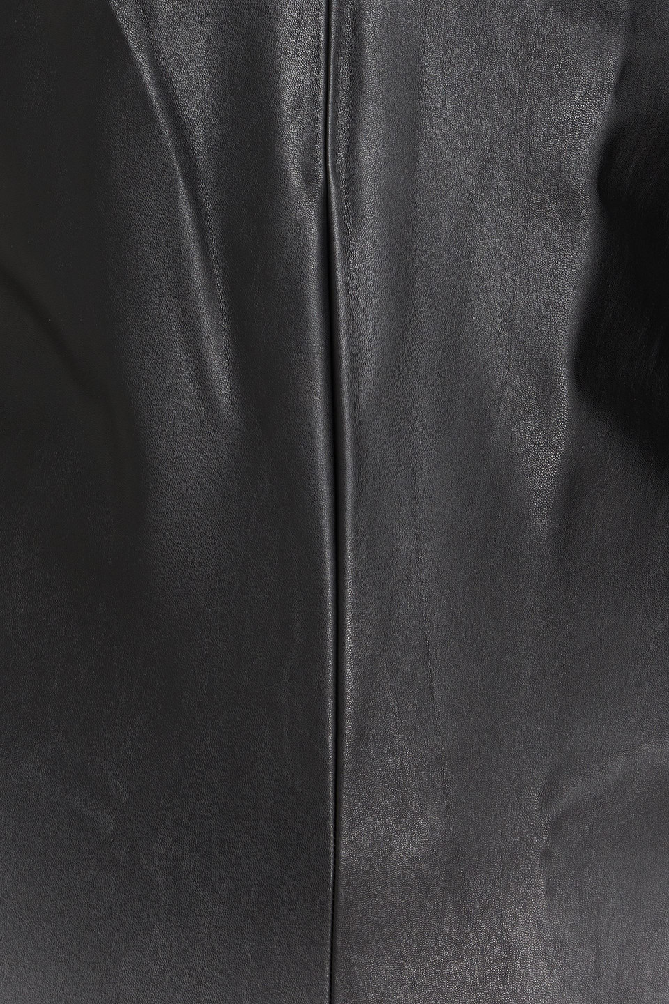 N°21 X Wolford N°21 Heather Vegan Leather Jumpsuit In Black