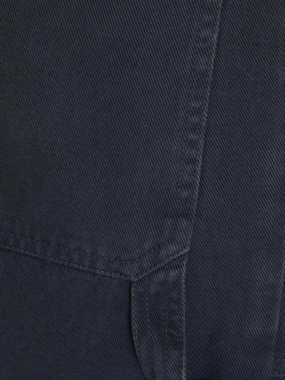 quentin cotton-twill wide-leg pants