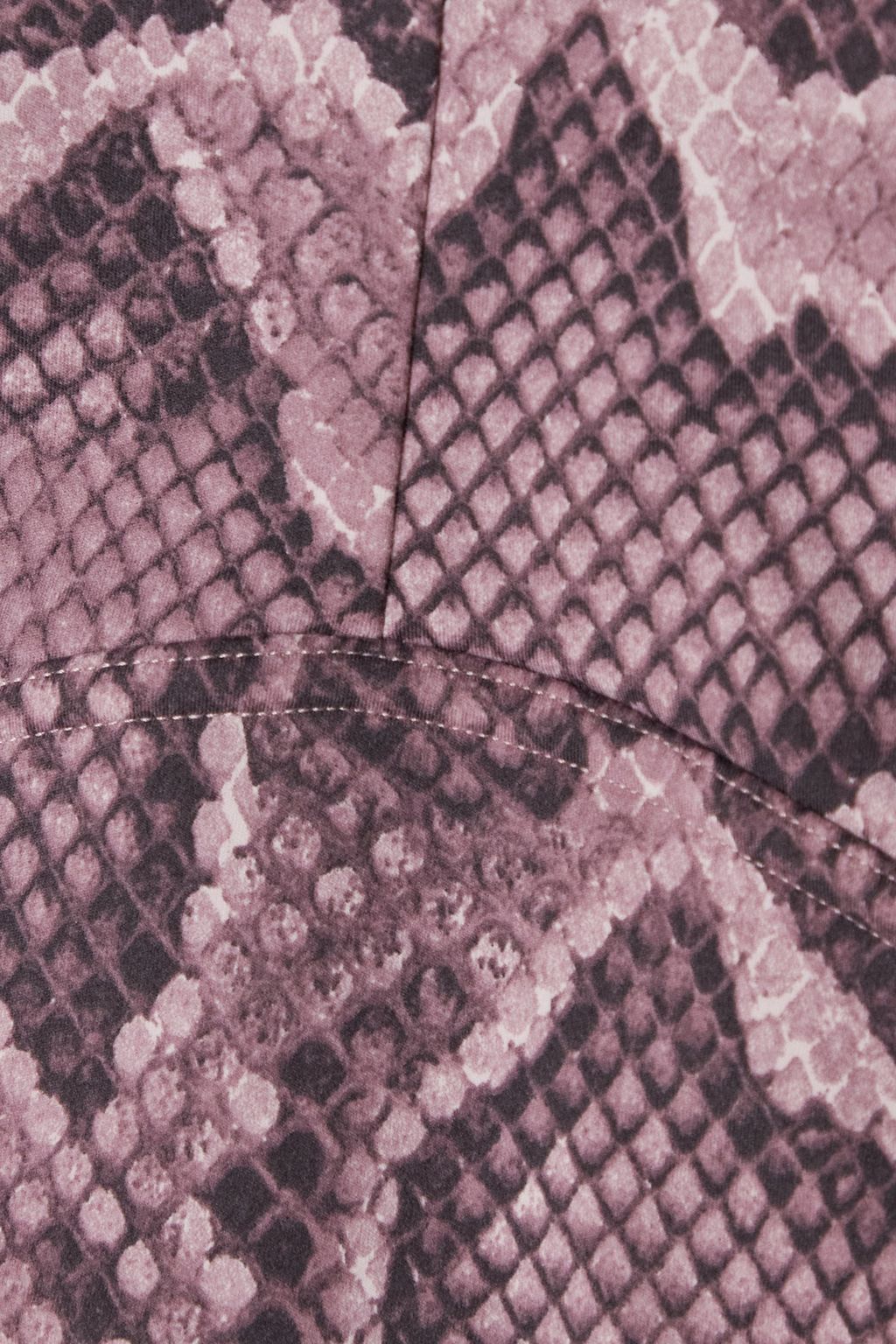 VARLEY Let's Go Elsie snake-print stretch sports bra