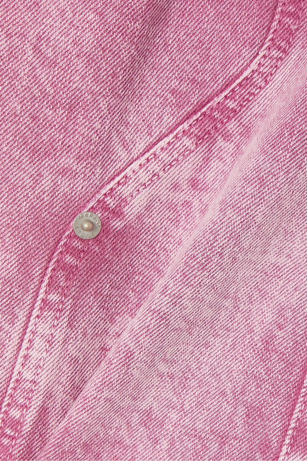 MARANT ÉTOILE 베스나 블리치 데님 미니 스커트
