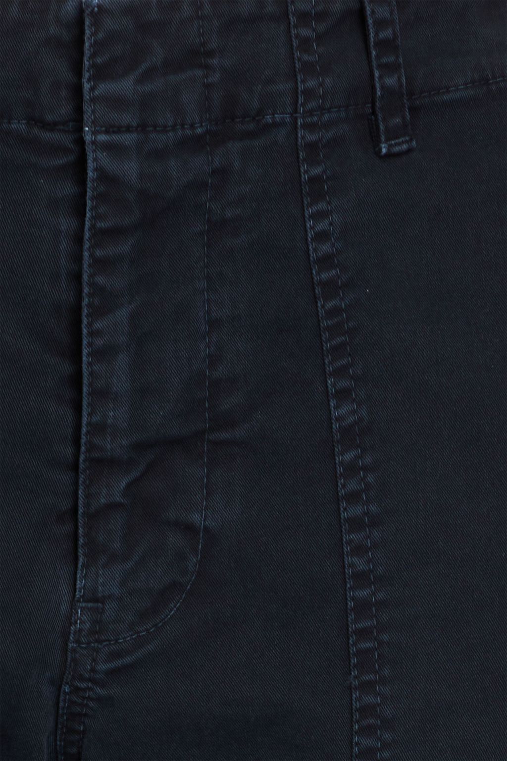 NILI LOTAN Cropped stretch-cotton twill tapered pants