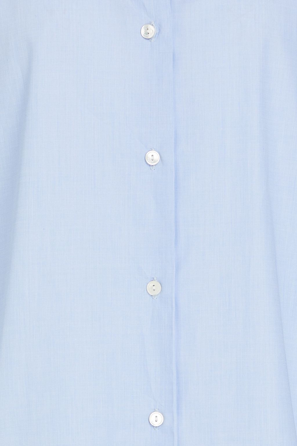 NILI LOTAN Yorke cotton-chambray shirt