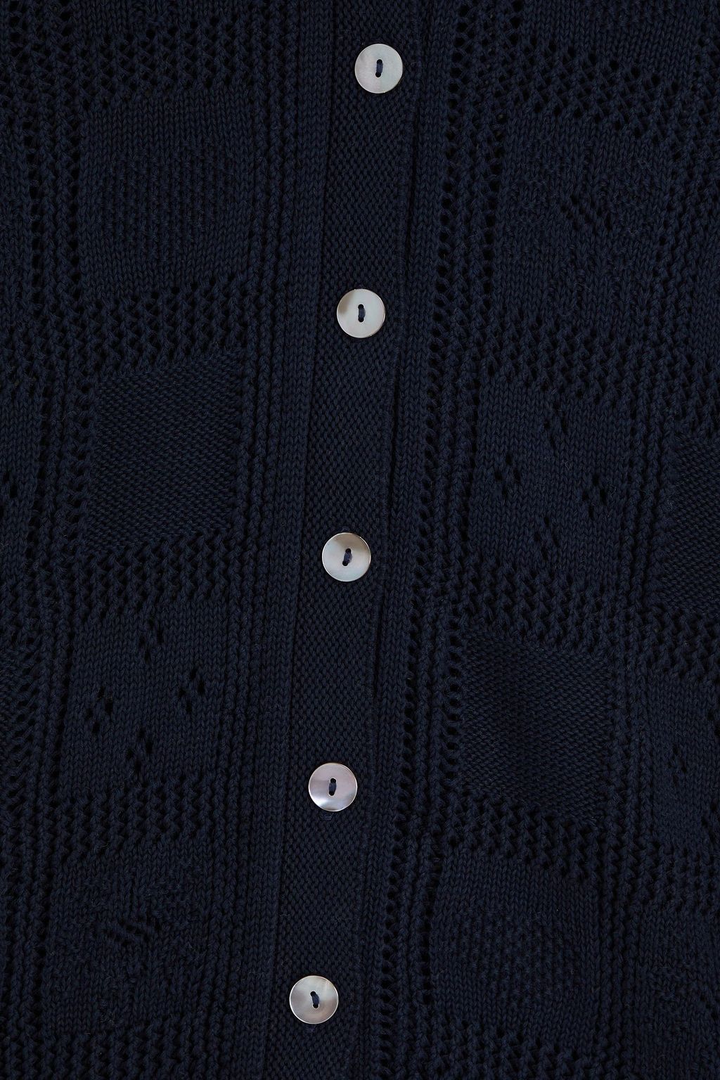 COTTON BY AUTUMN CASHMERE شورت من القطن المحبوك بحبكة بوانتيل