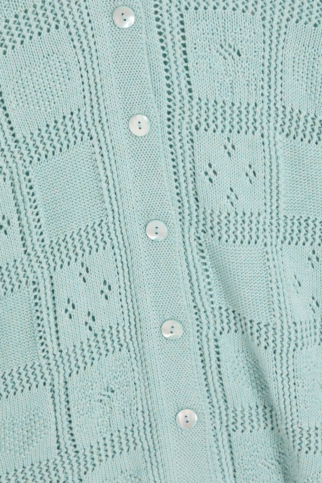 COTTON BY AUTUMN CASHMERE شورت من القطن المحبوك بحبكة بوانتيل