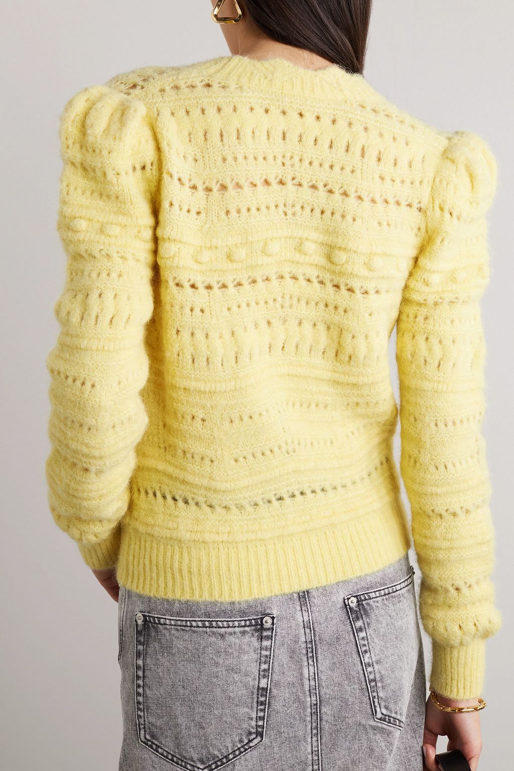 MARANT ÉTOILE 아들러 알파카 혼방 스웨터