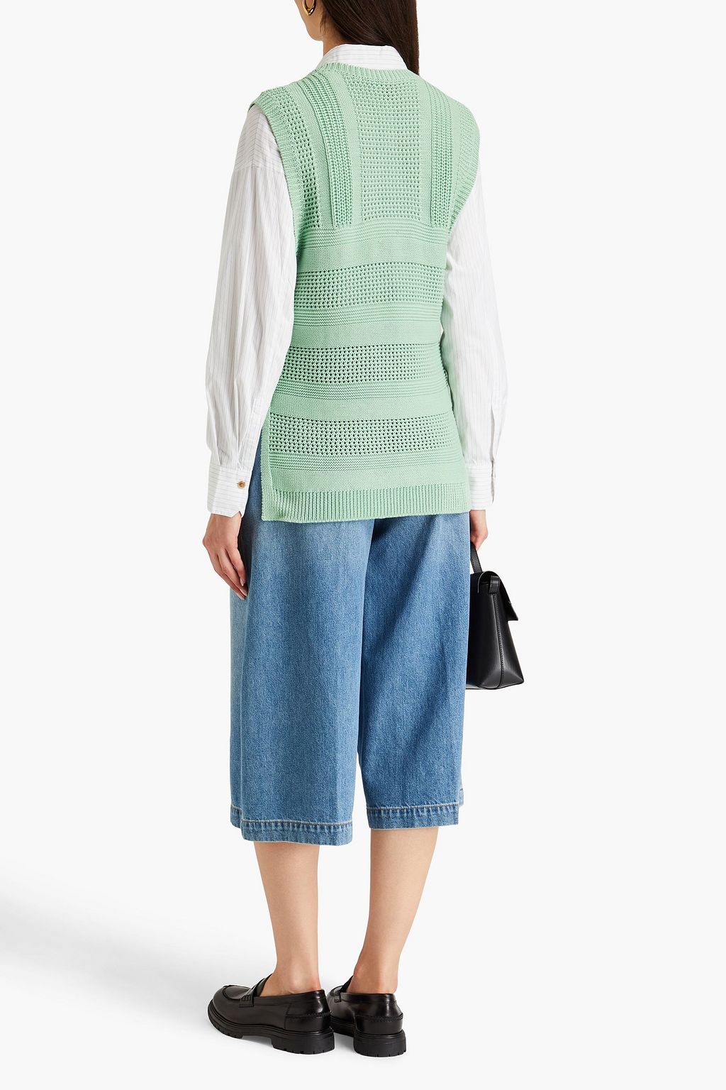 COTTON BY AUTUMN CASHMERE فيست من القطن بحبكة بوانتيل