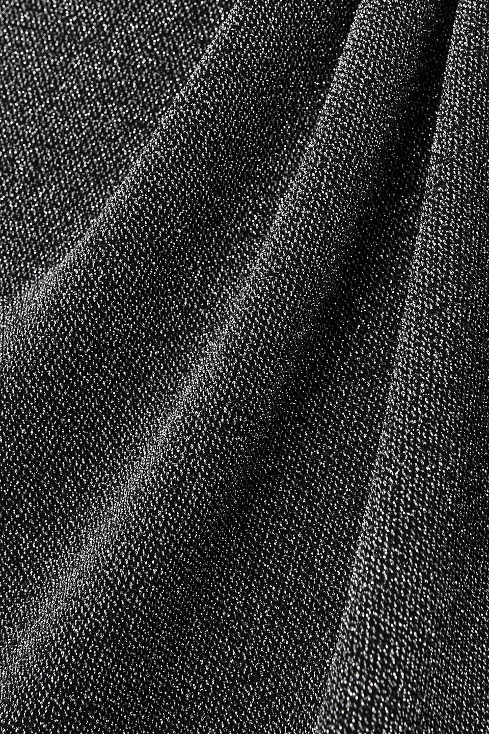 Isabel Marant Étoile Marant Étoile Woman Mini Skirt Black Size 8 Polyamide, Metallic Polyester, Elastane In Black