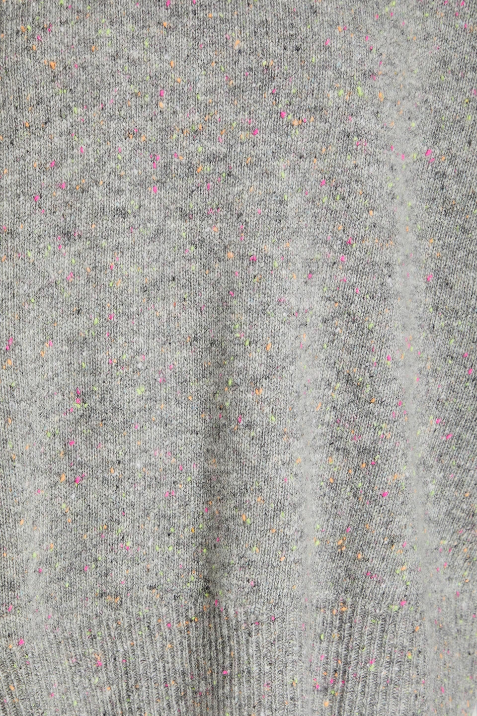 Shop Autumn Cashmere Donegal Cashmere Sweater In Gray