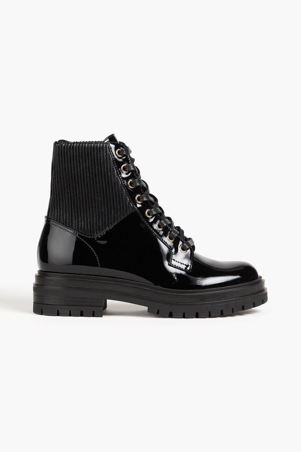 Gianvito Rossi Martisコンバットブーツ gN68O-m97125167012