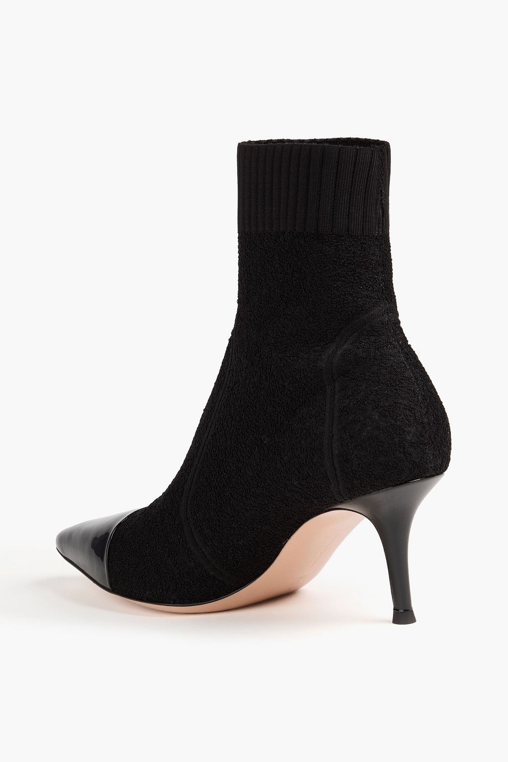 GIANVITO ROSSI بوت بطول الكاحل بحبكة بوكليه