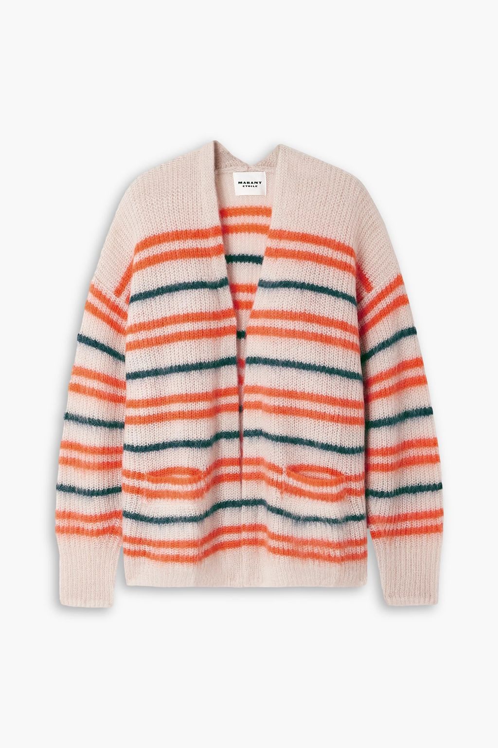 Mohair blend cardigan deals