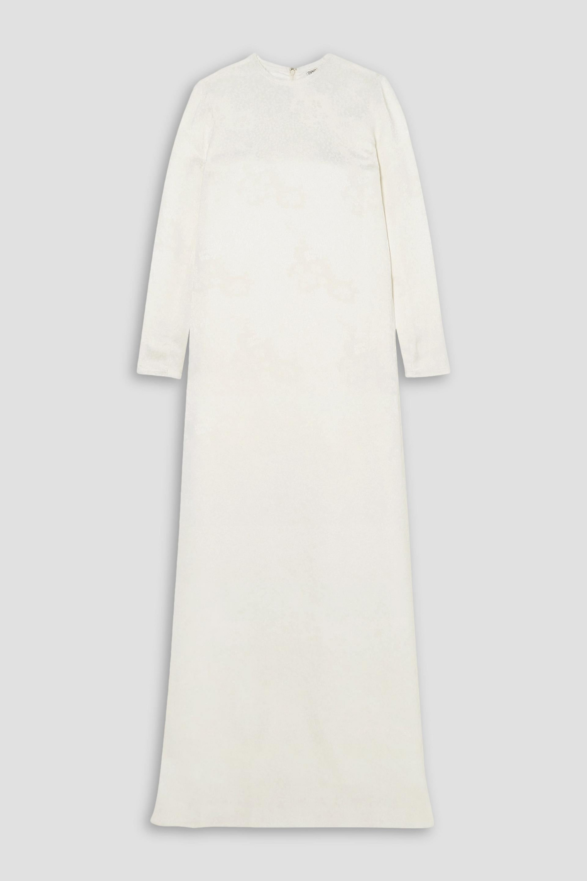 strapless open back dress Sleeveless Cotton Tee Dress — Pale Grey Mélange – La Garçonne