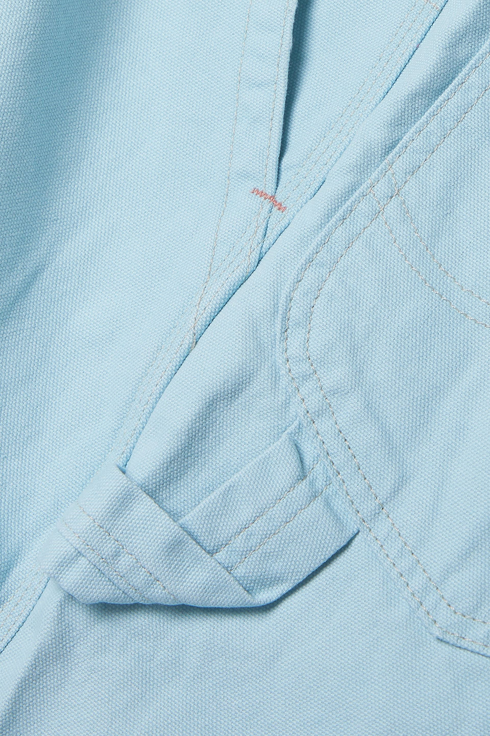 DENIMIST CARPENTER COTTON-PIQUÉ SHORTS 