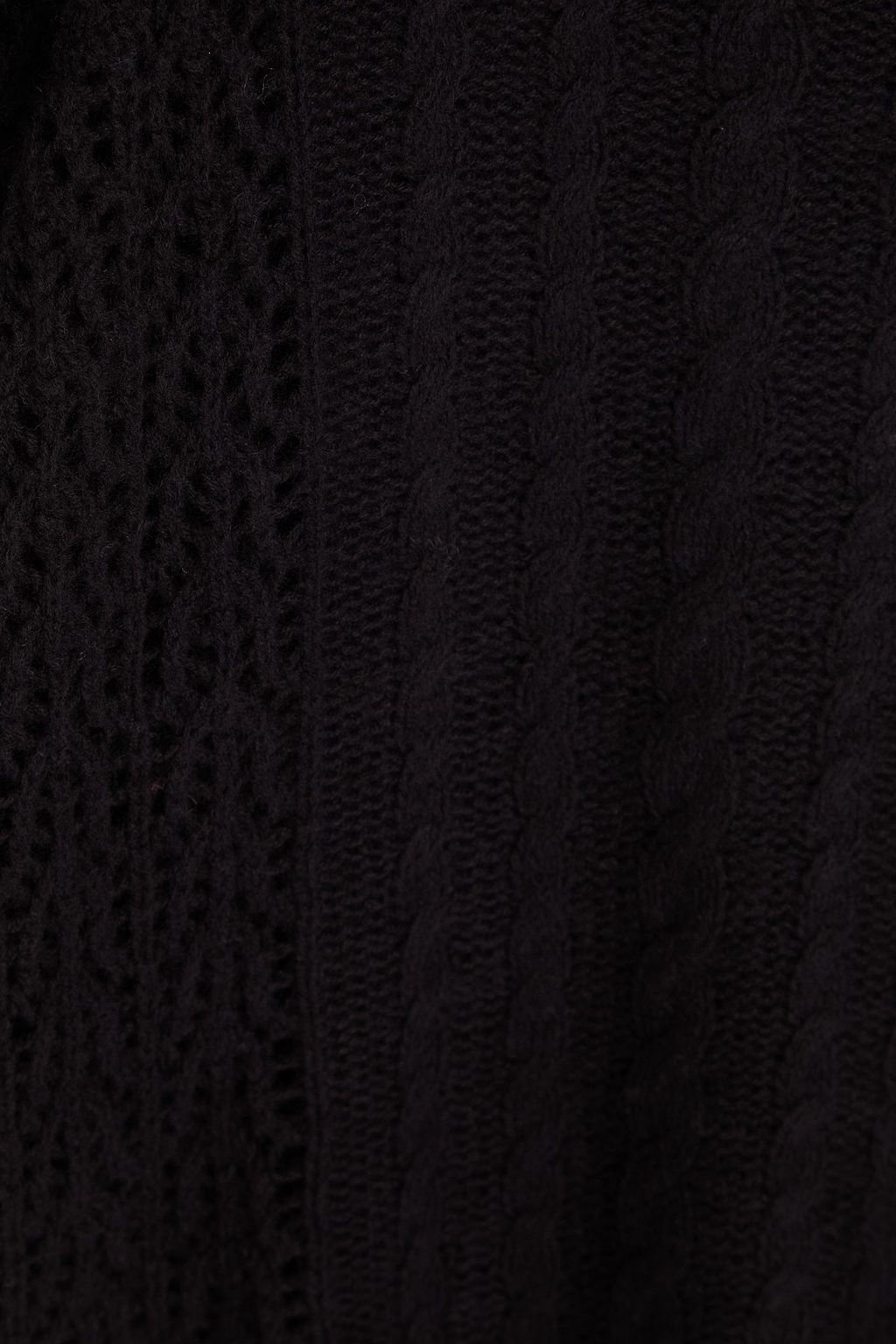 AUTUMN CASHMERE 케이블 니트 캐시미어 스웨터