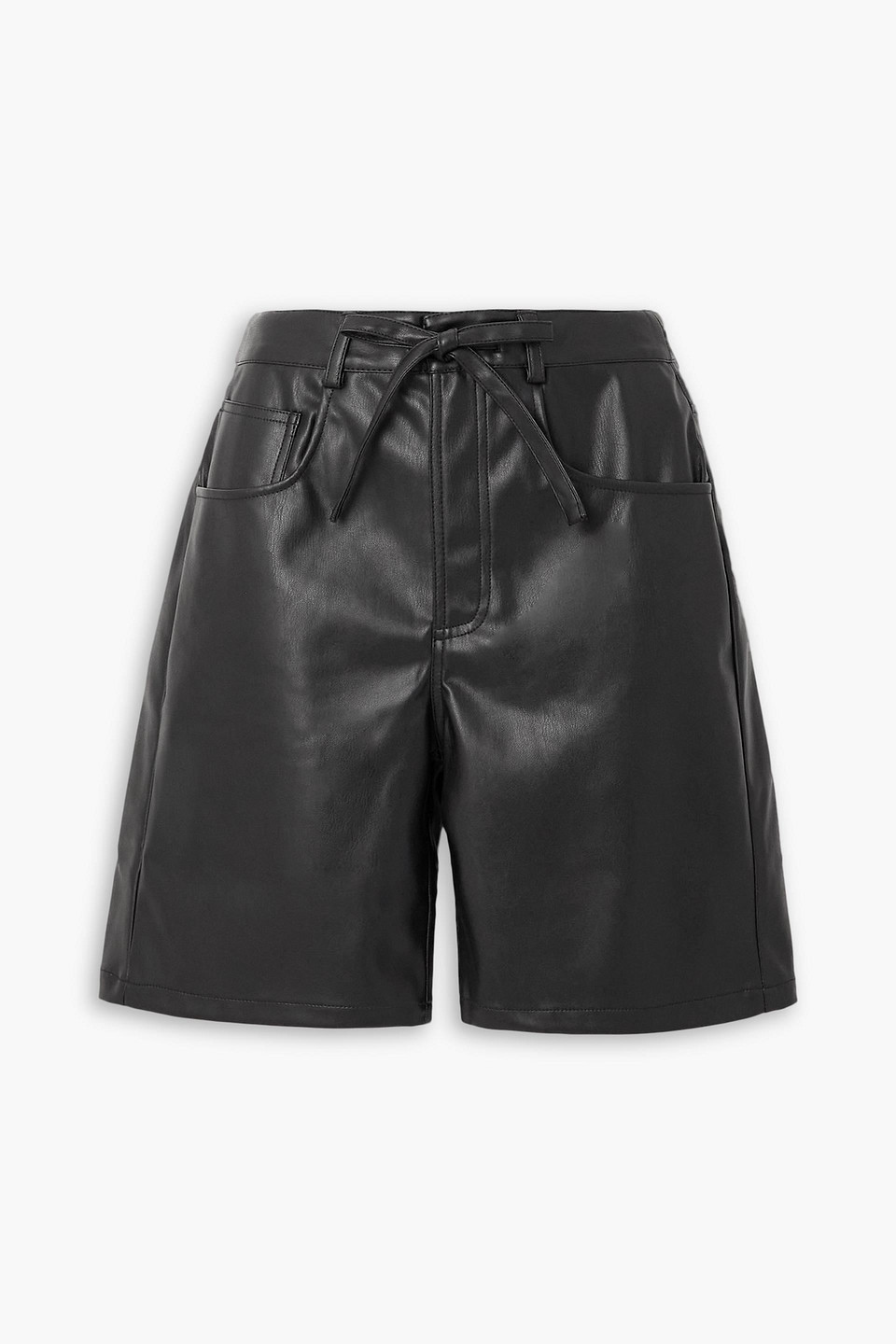 ショートパンツ Proenza Schouler Casual Black Faux Leather Shorts Proenza Schouler Faux Leather Shorts In Black | ModeSens