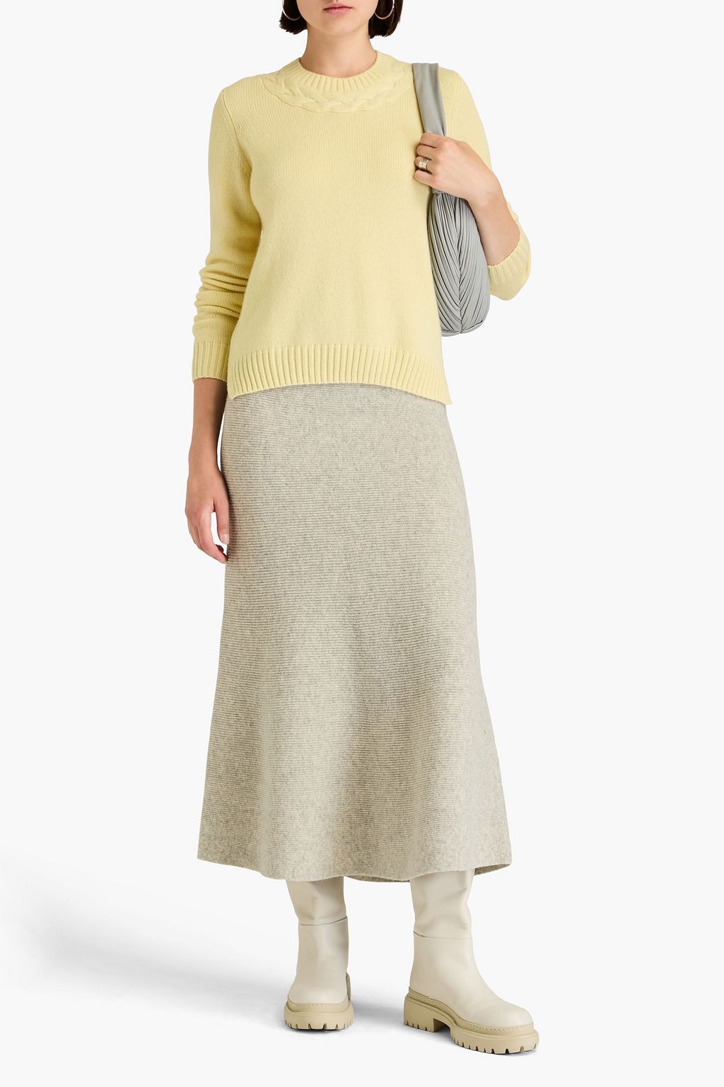 AUTUMN CASHMERE كنزة رياضية من الكشمير