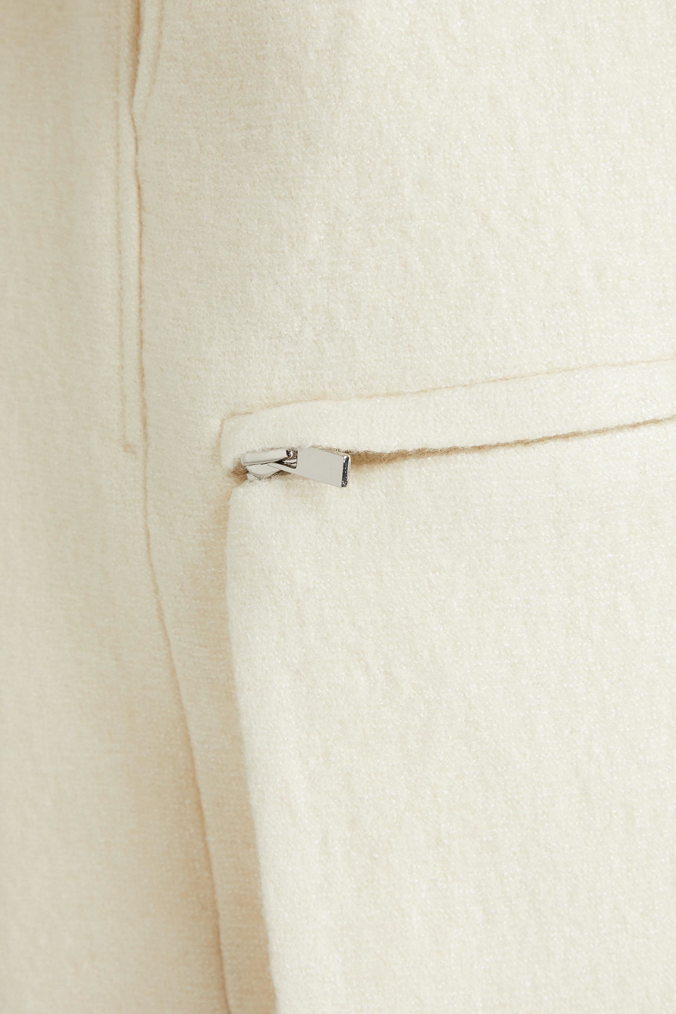 TIBI BRUSHED WOOL-BLEND MINI SKIRT