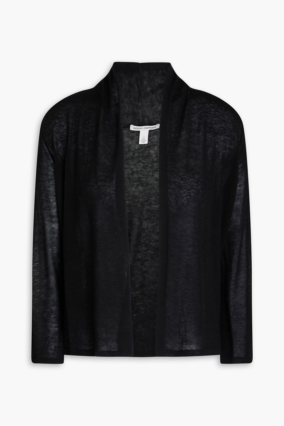 Autumn Cashmere Cashmere Cardigan In Black