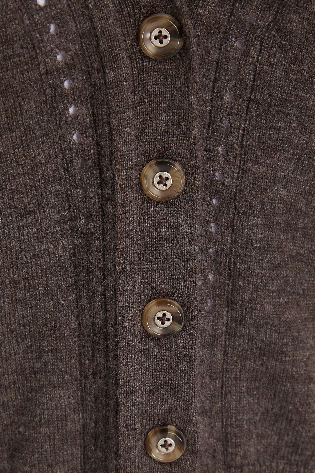 AUTUMN CASHMERE كارديغان من الكشمير بنمط ميلانج