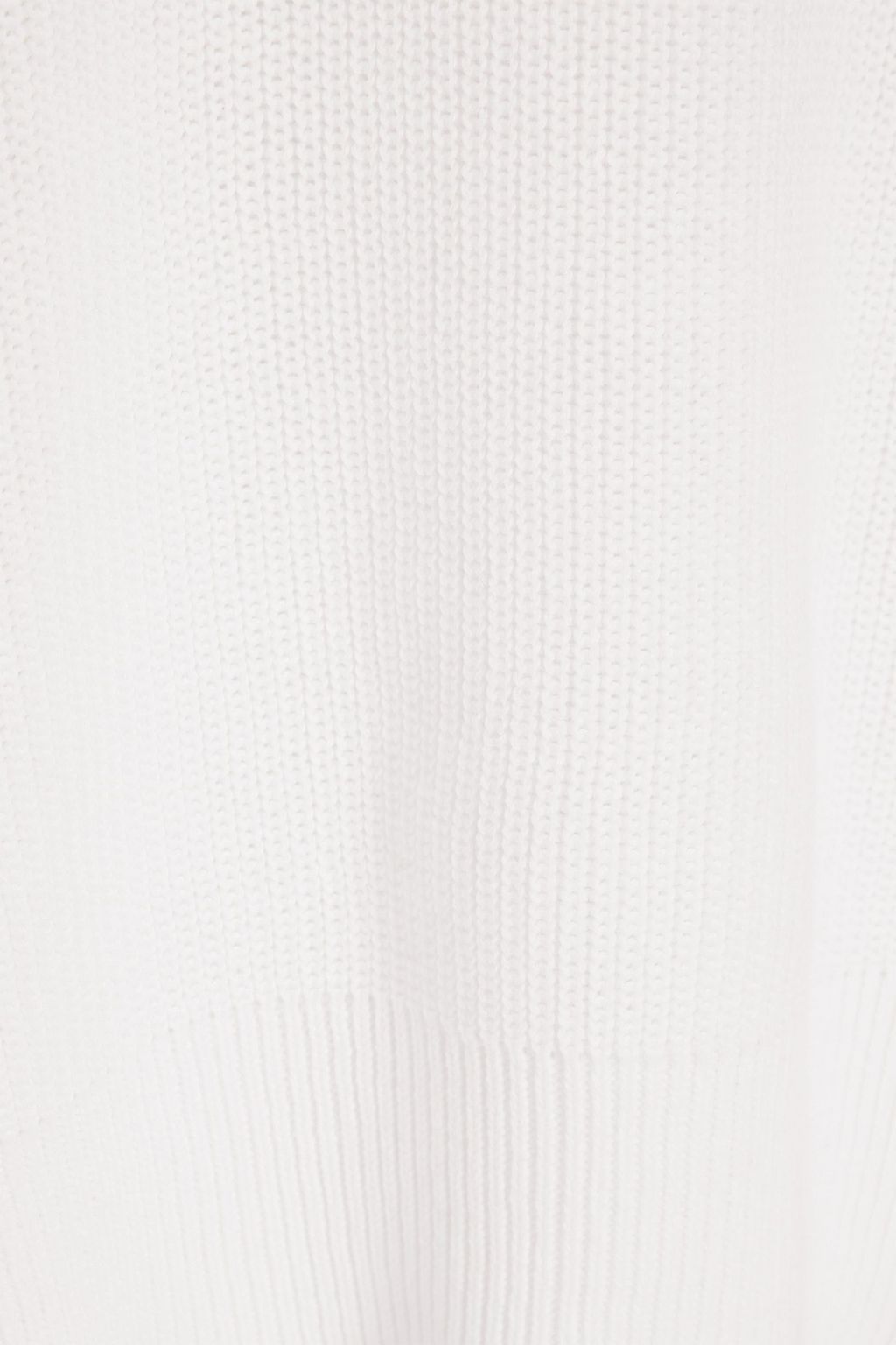 COTTON BY AUTUMN CASHMERE 리브 코튼 스웨터