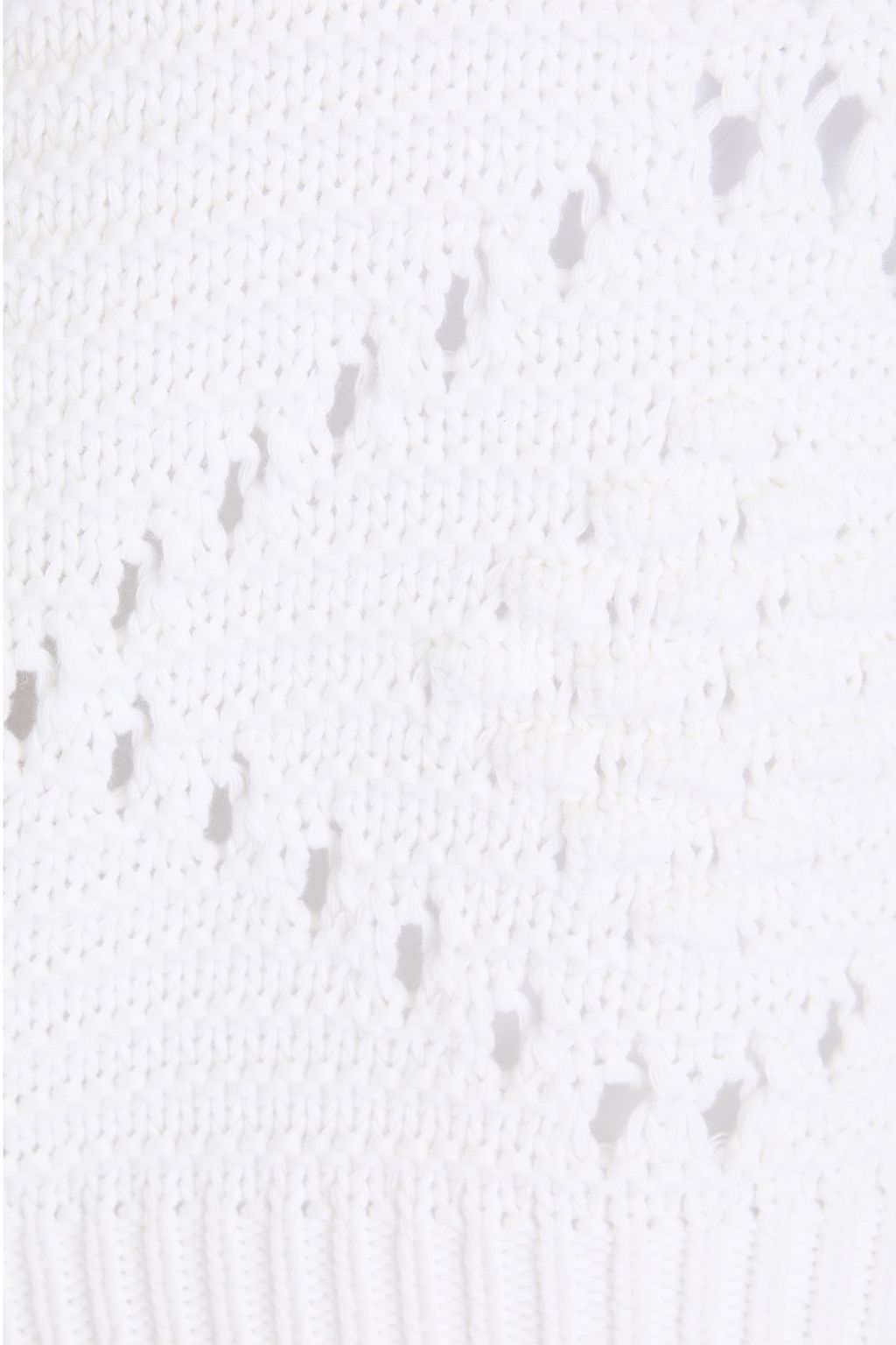 COTTON BY AUTUMN CASHMERE 포인텔 니트 코튼 스웨터
