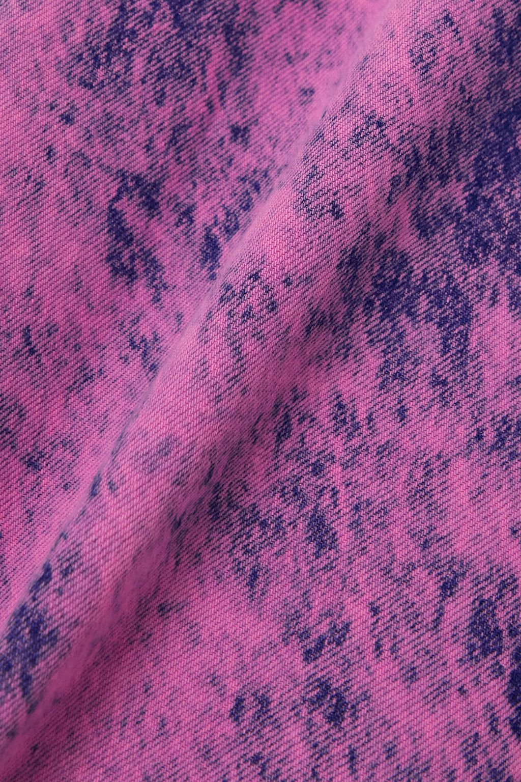 MARQUES' ALMEIDA Embellished tie-dyed denim tank