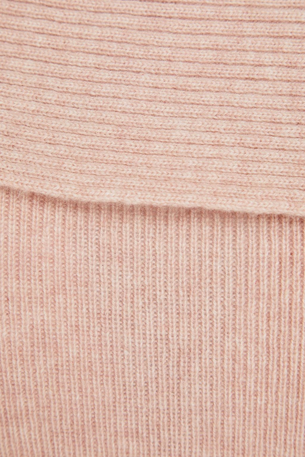 NAADAM Asymmetric wool and cashmere-blend sweater