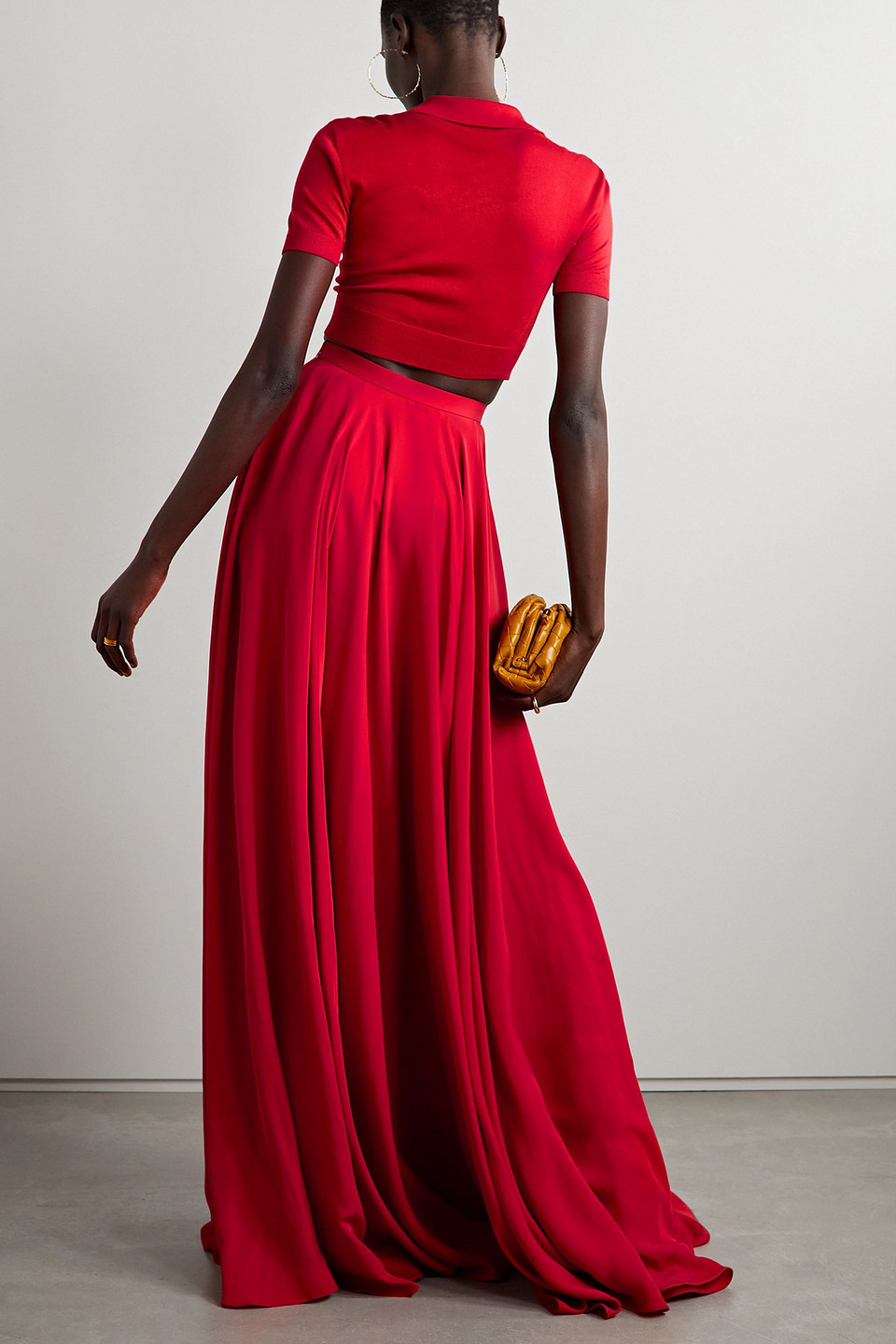 RALPH LAUREN MAGUIRE WOVEN MAXI SKIRT