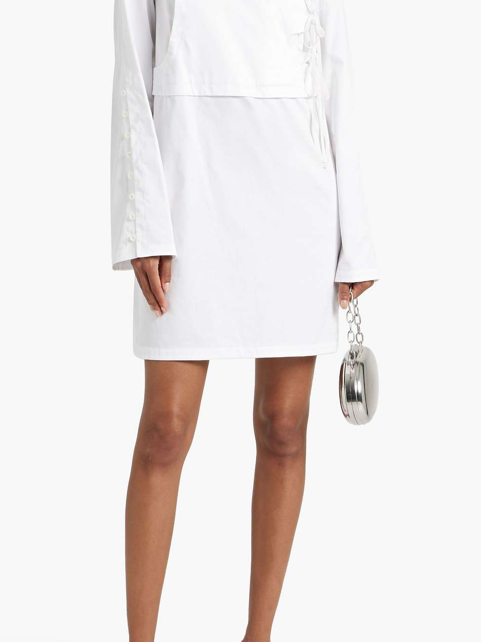 silk mini dress