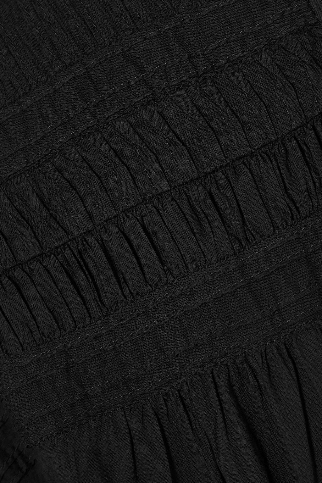 MARANT ÉTOILE Lanikaye ruffled tiered cotton-voile mini dress