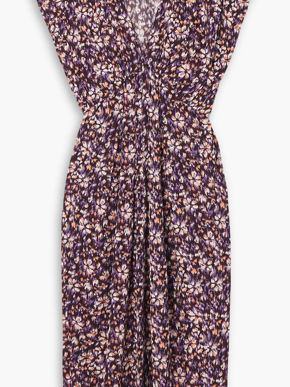 epolia printed crepe dress