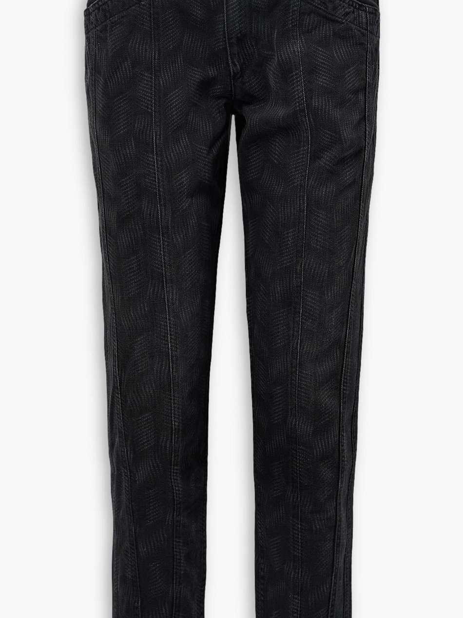 sulanoa mid-rise straight-leg jeans