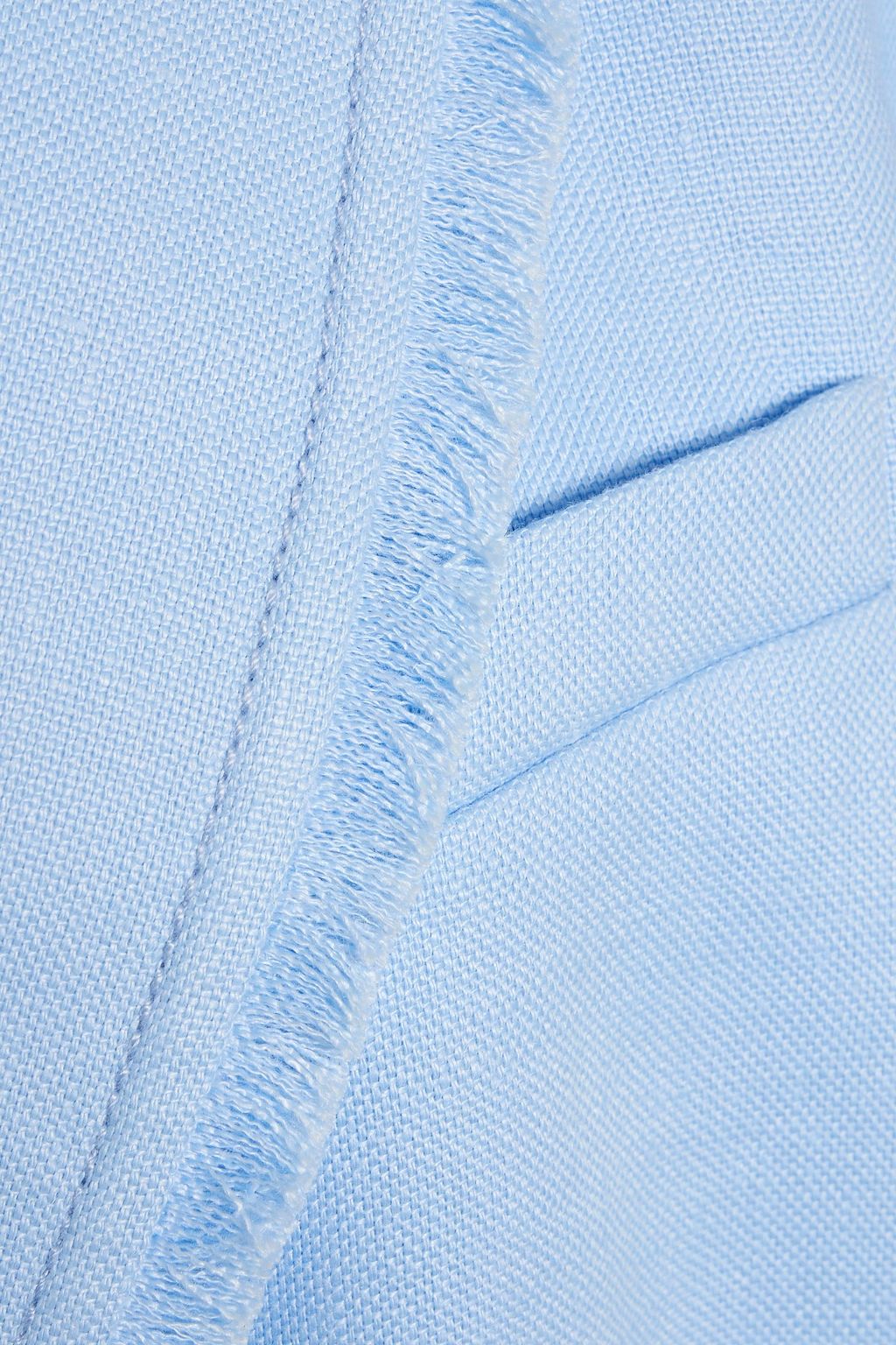 ZIMMERMANN Frayed linen blazer