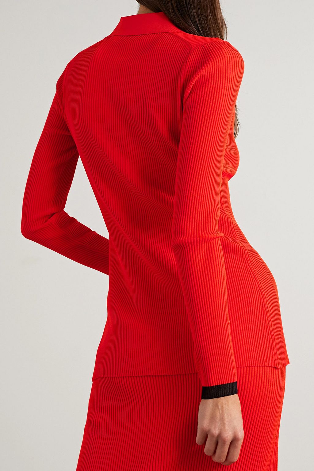 PROENZA SCHOULER PSWL كارديغان بحبكة مضلّعة