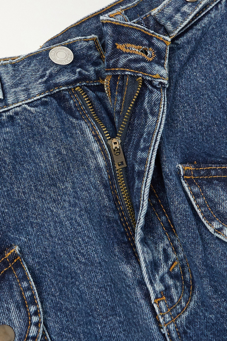 Re/done Racer Taper Speedway Jean In Mittelblauer Denim