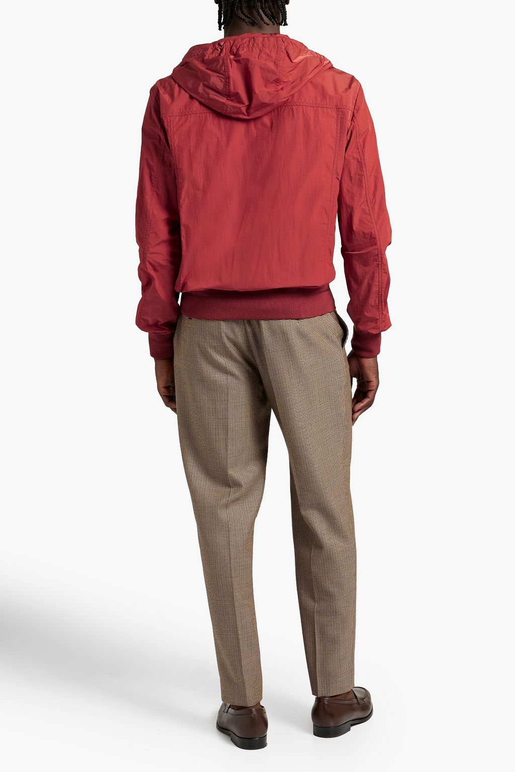 CANALI Shell hooded jacket