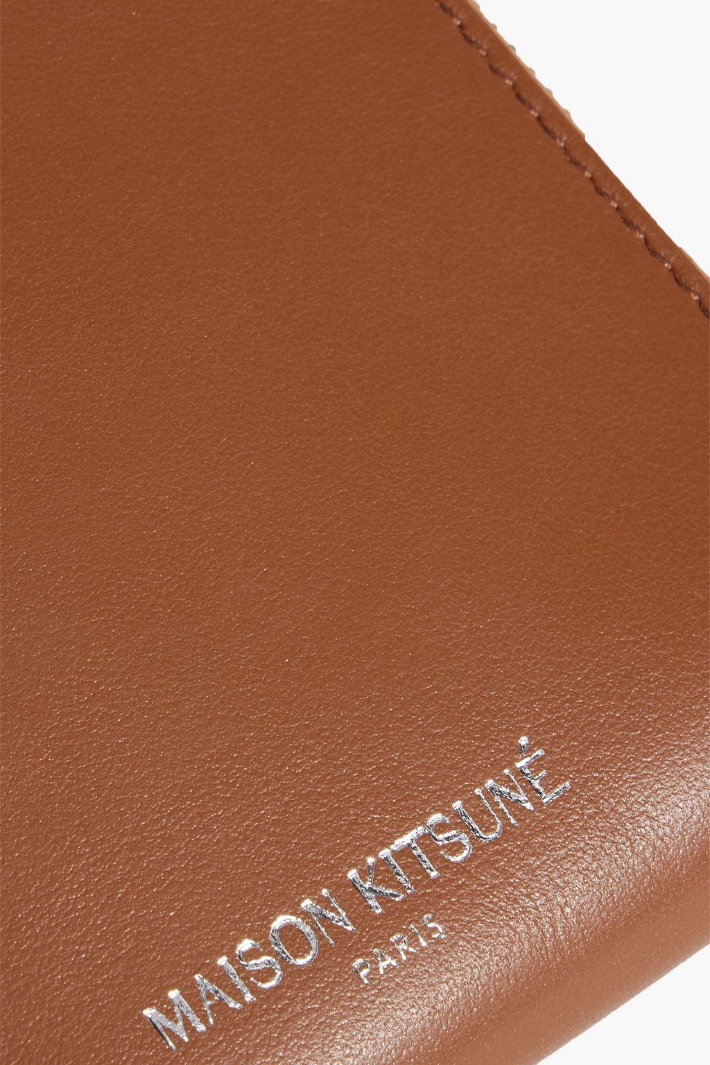 MAISON KITSUNÉ Leather coin purse