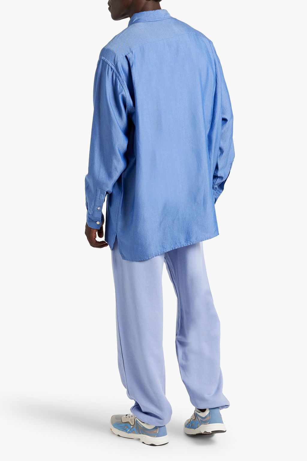 ACNE STUDIOS Embroidered Lyocell shirt