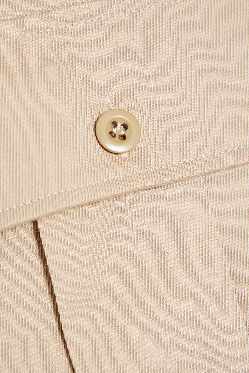 Acne Studios Cotton-twill Shirt In Sand
