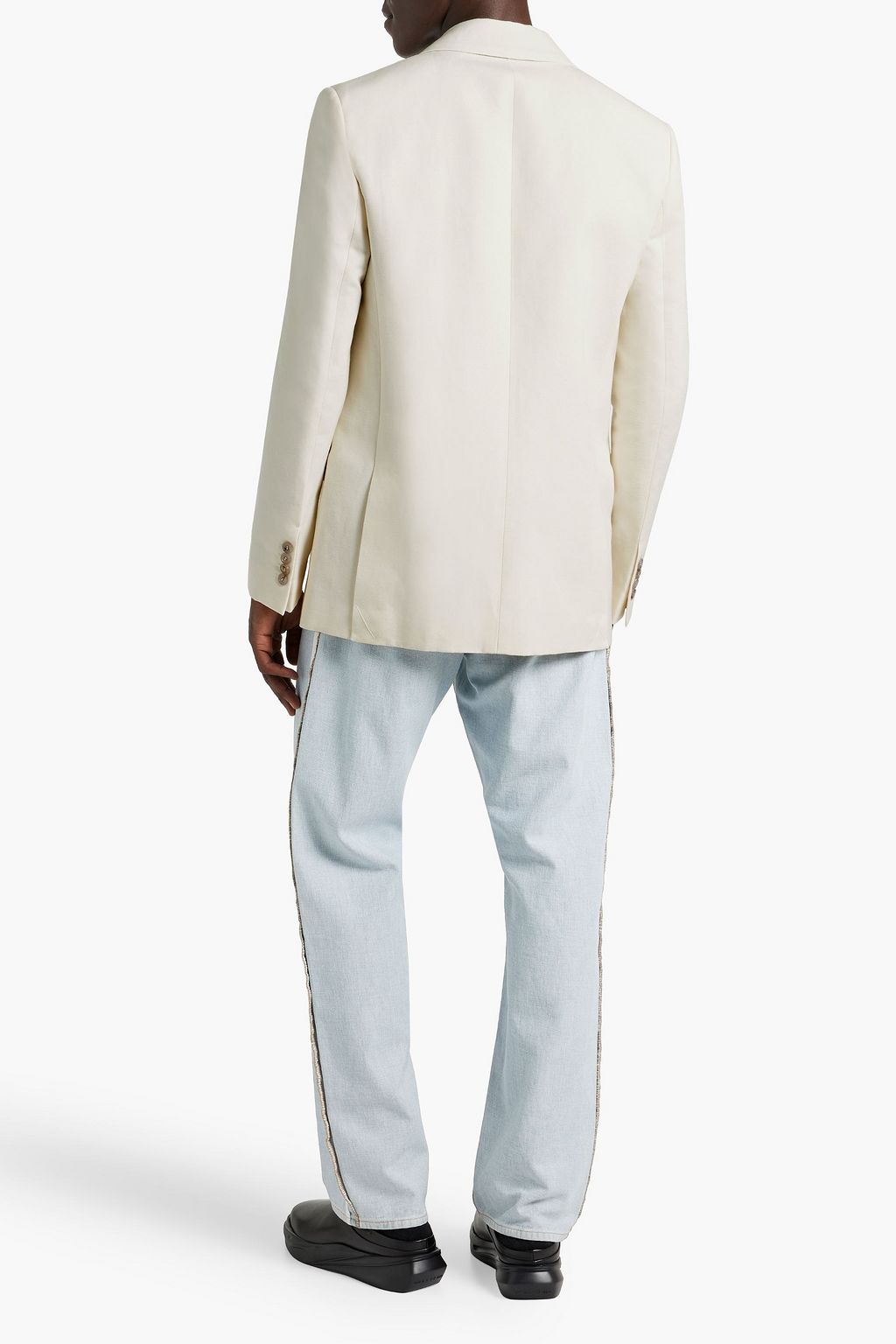 ACNE STUDIOS Cotton and linen-blend blazer