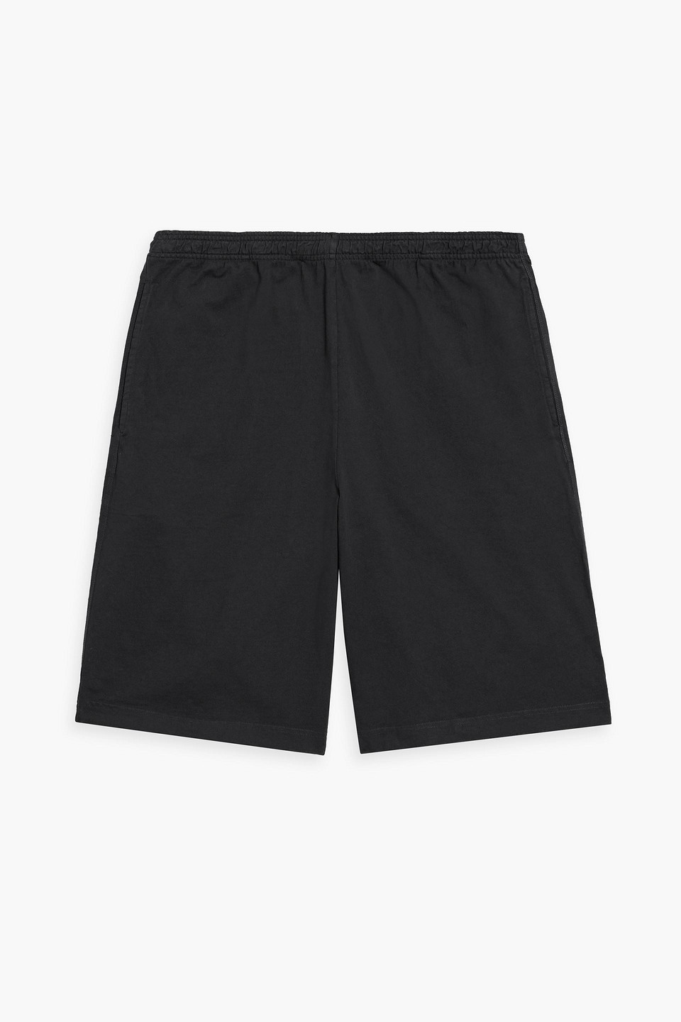 Cotton-jersey drawstring shorts