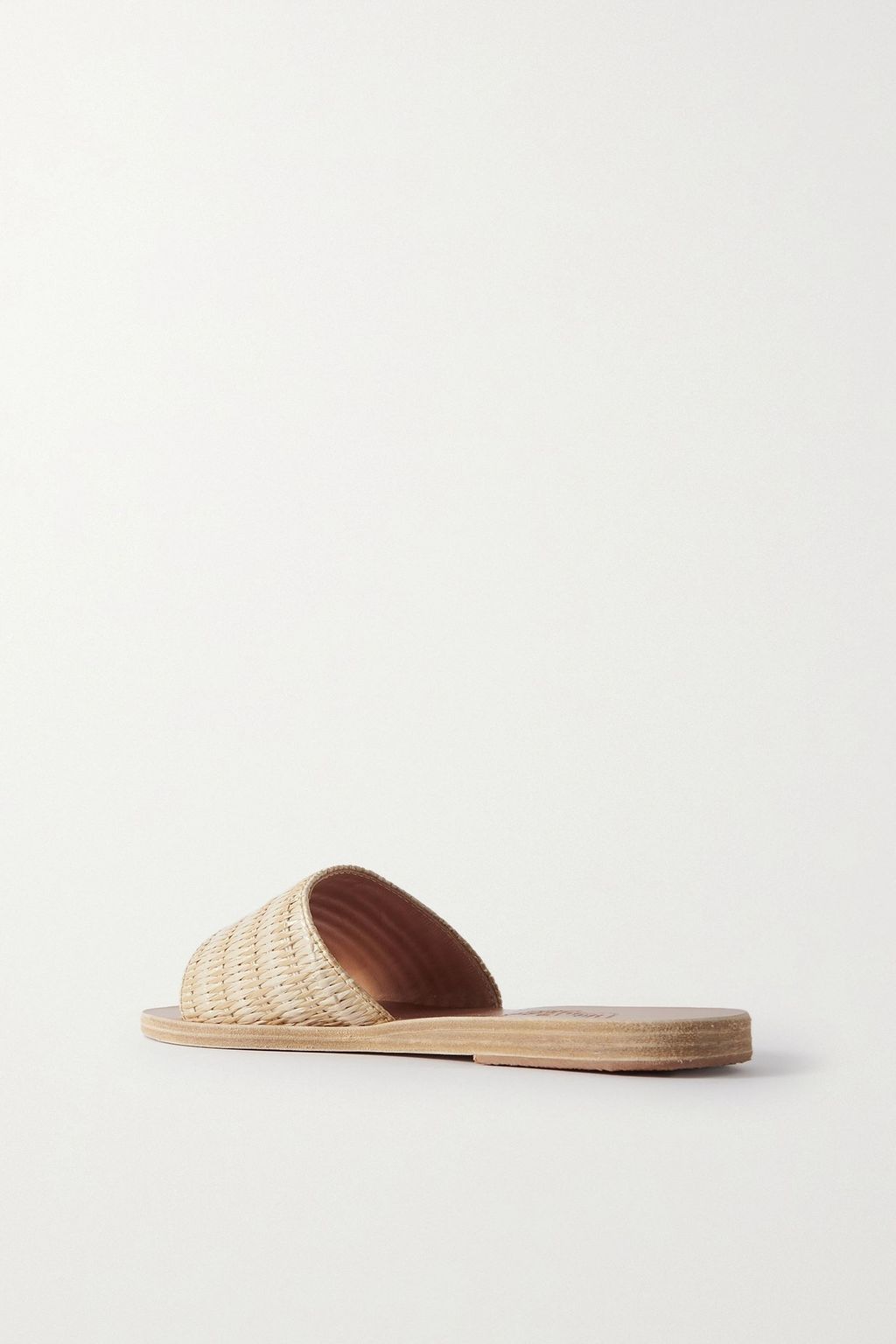 ANCIENT GREEK SANDALS حذاء سلايد Taygete من نسيج النخيل