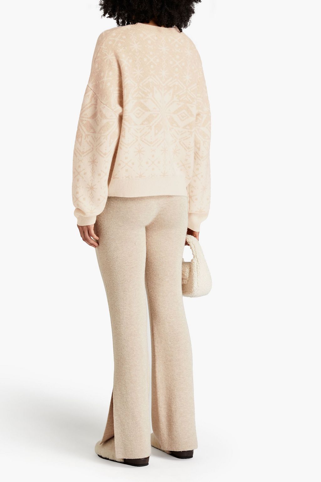 NAADAM Fair Isle cashmere sweater