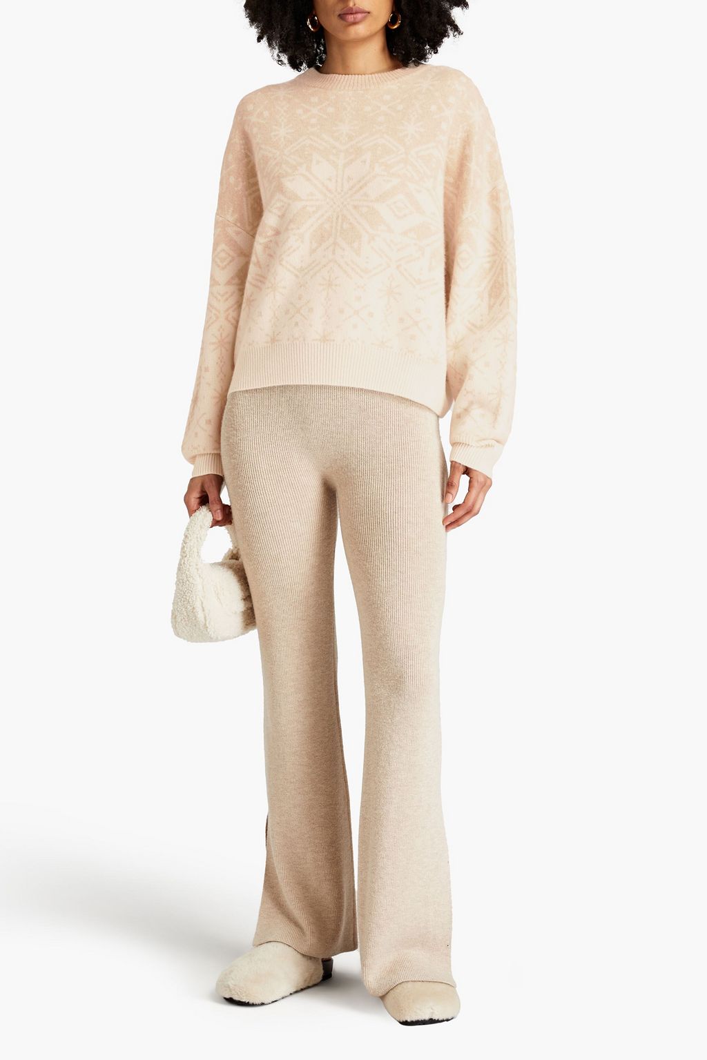 NAADAM Fair Isle cashmere sweater