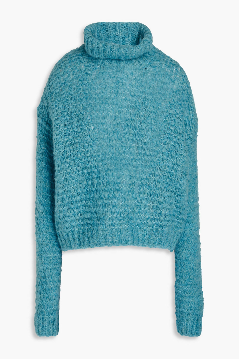 Naadam Alpaca-blend Turtleneck Jumper In Blue