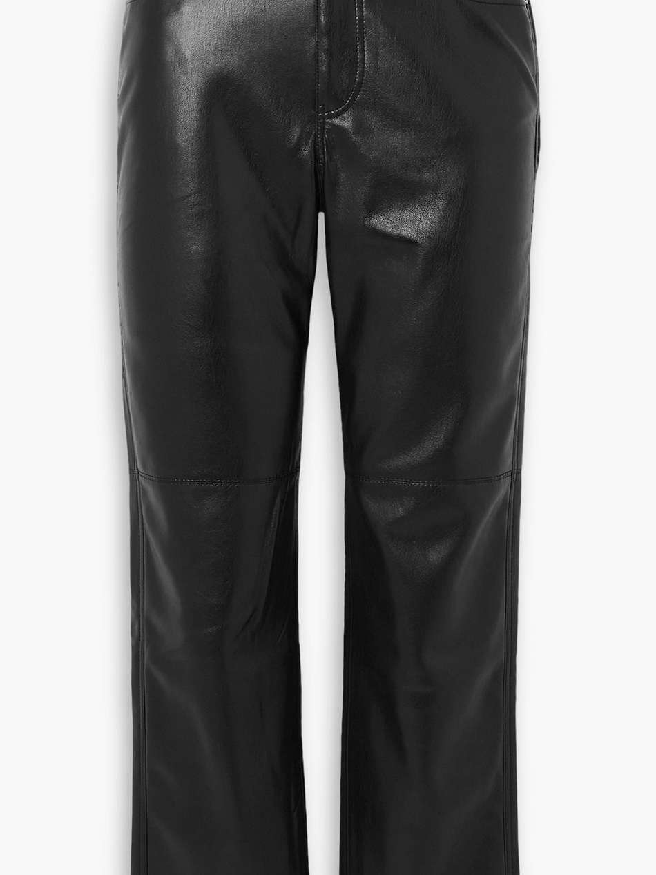 vinni cropped okobor straight-leg pants