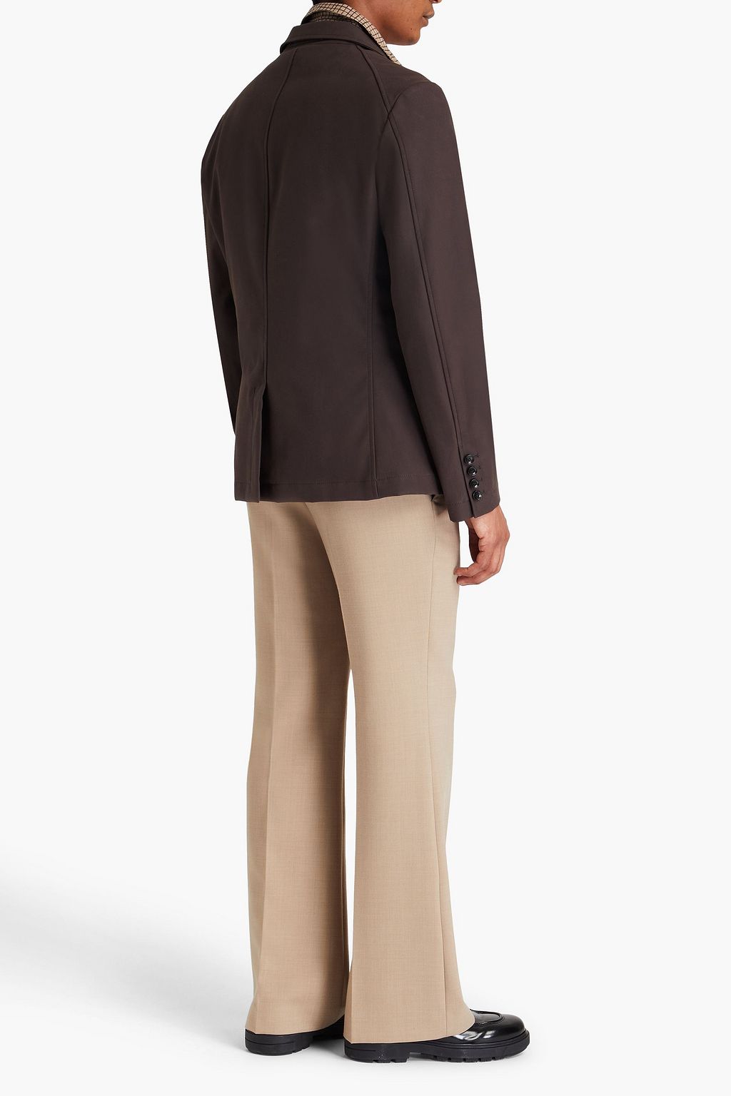 TOD'S بليزر من الساتين القطني