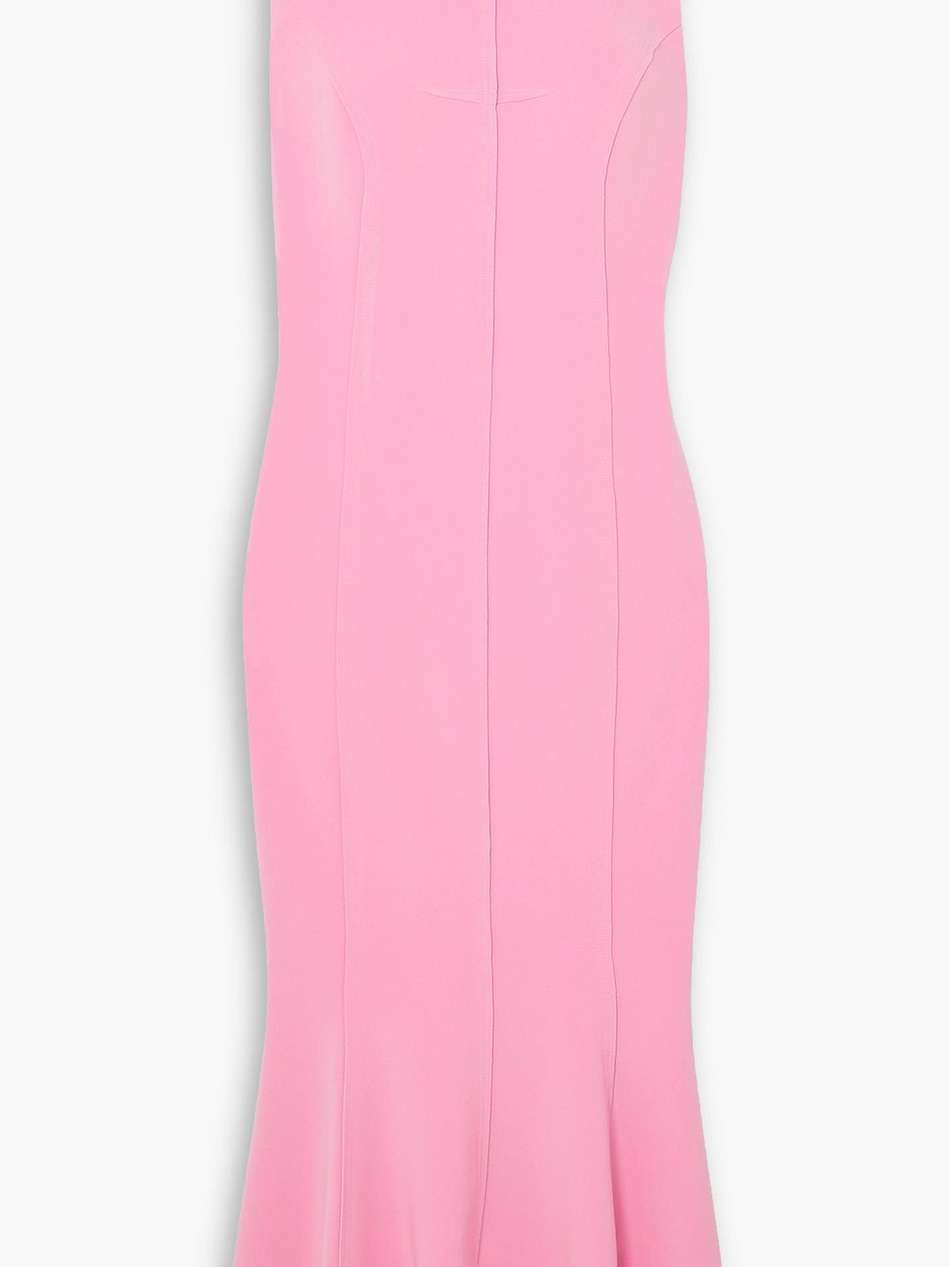 grace paneled stretch-jersey midi dress