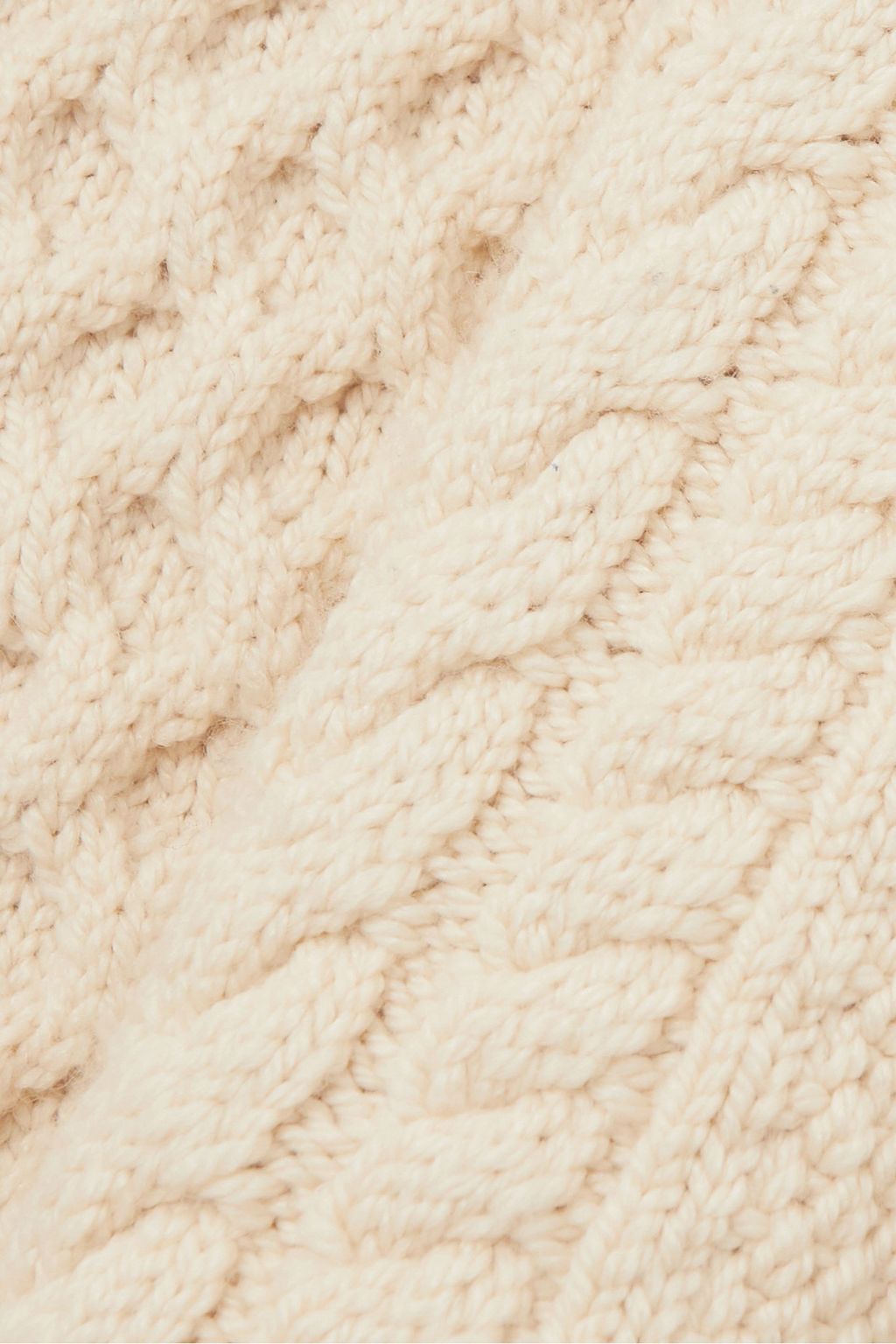 MARANT ÉTOILE كنزة Jade بياقة طويلة بحبكة مجدولة