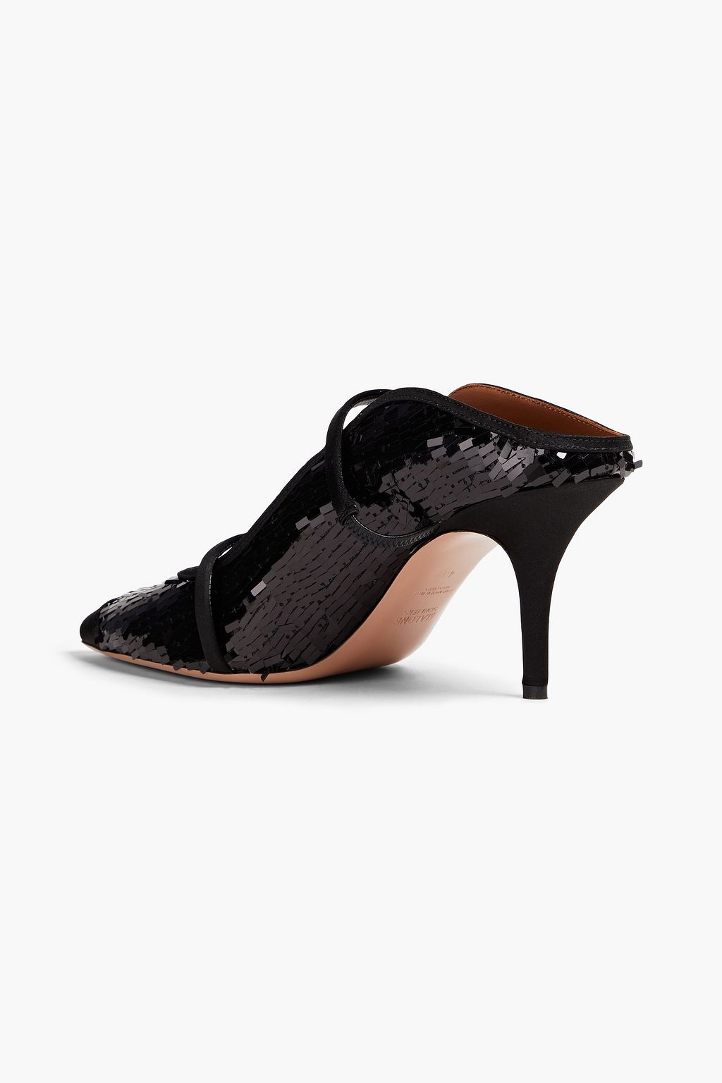 MALONE SOULIERS Maureen 70 sequined mesh mules